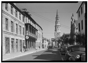 Thomas T. Waterman, Photographer June, 1939 GENERAL VIEW. - St. Philip's Protestant Episcopal Church, 146 Church Street, Charleston (2)