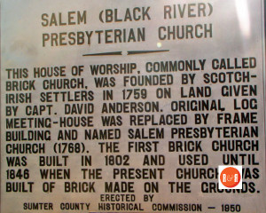 Salem Black River Presbyterian Church
