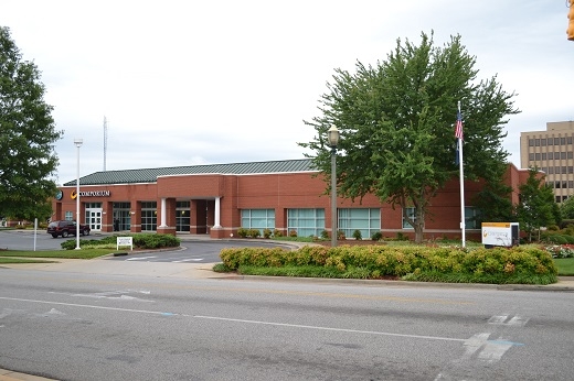 The Cobb home originally sat on this corner. In the spring of 2021, this building was demolished along with the Elk's Club facilities to make room for an expanded Comporium Communication center...