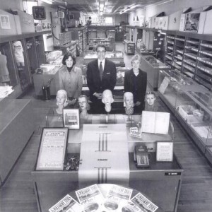 D. Poliakoff Department Store. Elaine Poliakoff Fenton, Edward Poliakoff, and Doris Poliakoff Feinsilber. (A Portion of the People by Theodore and Dale Rosengarten, USC Press, 2002)