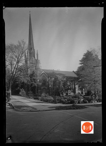 Thomas T. Waterman image of the church in 1940 - Images(s) and information from: The Library of Congress - HABS Photo Collection