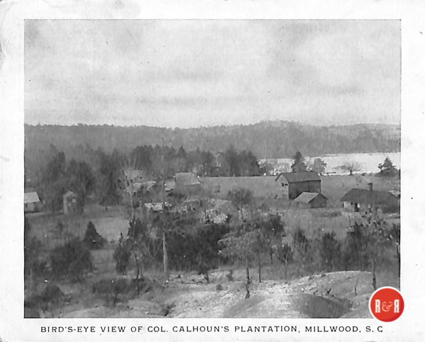 View of Millwood Plantation, date UN.  Courtesy of the AFLLC Collection - 2017