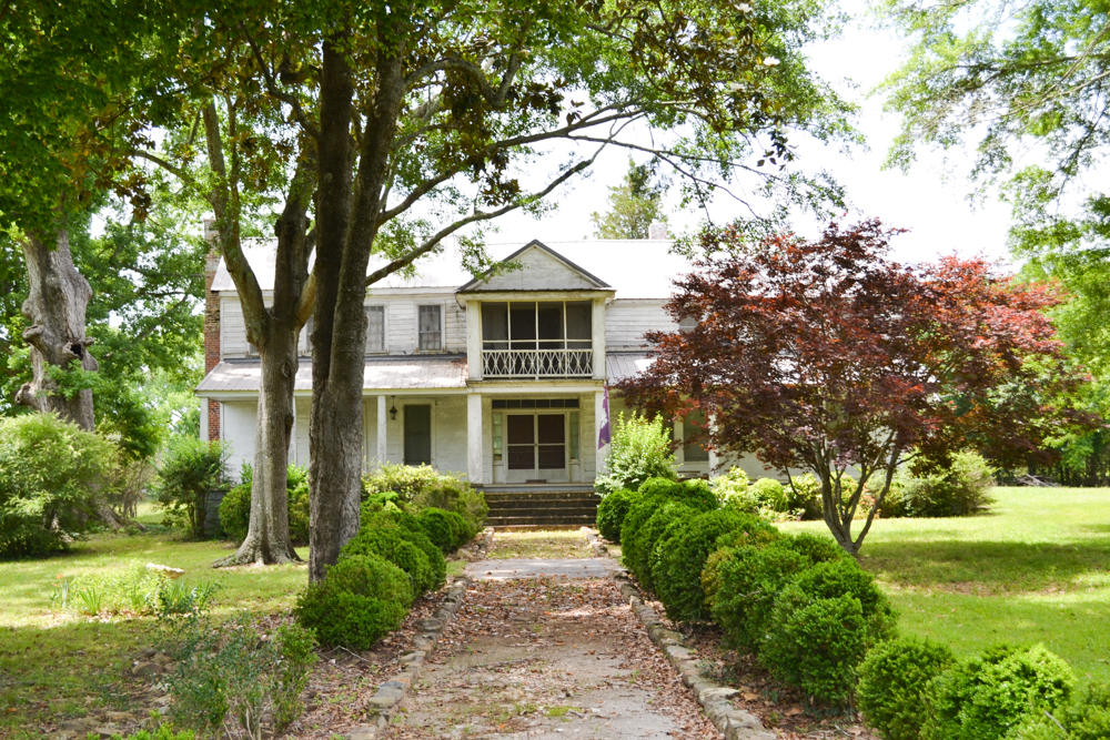 #283 Main Street, Lowndesville, S.C. , an historic home of beautiful proportions having been added to numerous times over the 200 odd years of the home's downtown history.