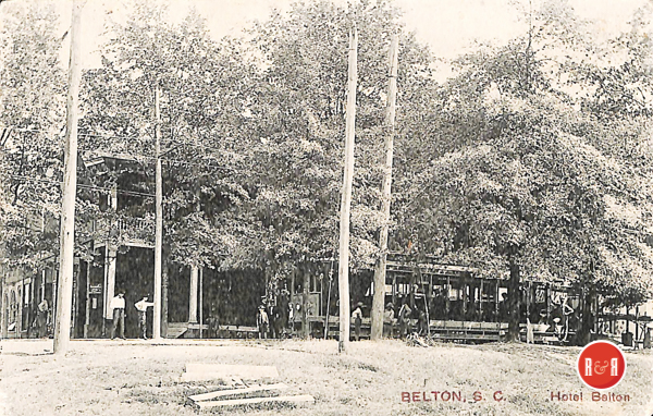 Hotel Belton postcard, ca. 1910.  Courtesy of the AFLLC Collection - 2017