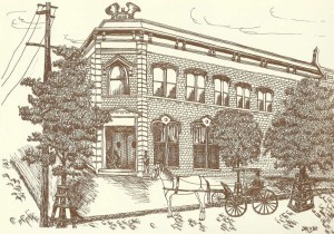 National Bank of Anderson (sketch by Jame Bolt)