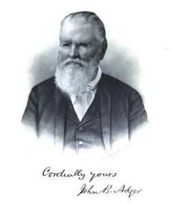 John B. Adger (1810 - 1899), second owner and the one who named Boscobel.
