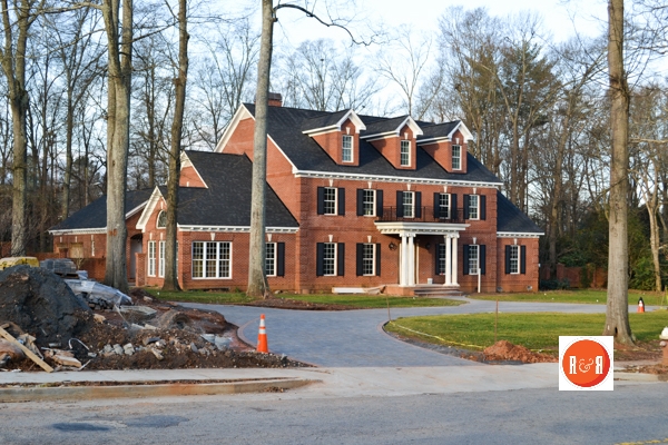 Image of the home under remodeling in 2014