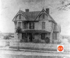 The Campbell home as it originally was constructed. Courtesy of the Mytko Collection -2016