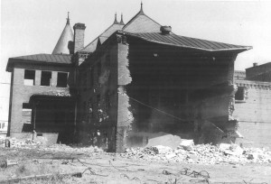 Anderson County Jail Demolition, 1960