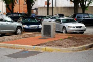 East Church Street Monument before Memorial Park (Brian Scott, 2009)