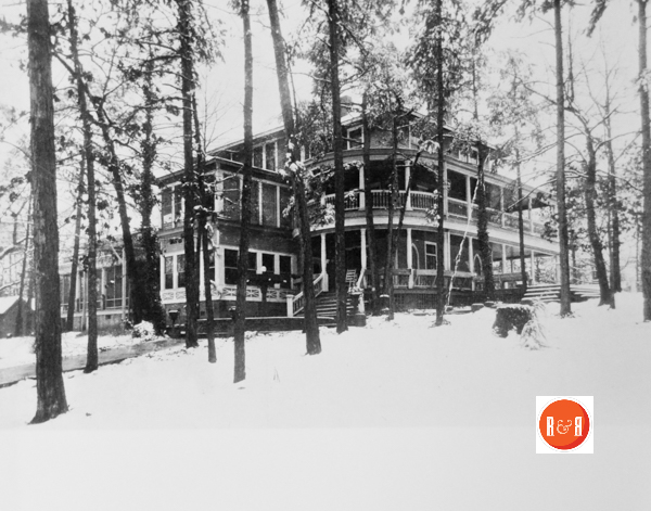 J.J. Fretwell's home near Anderson, S.C. called Sunset Forest.  Courtesy of the Fretwell and Albergotti Collection 2017