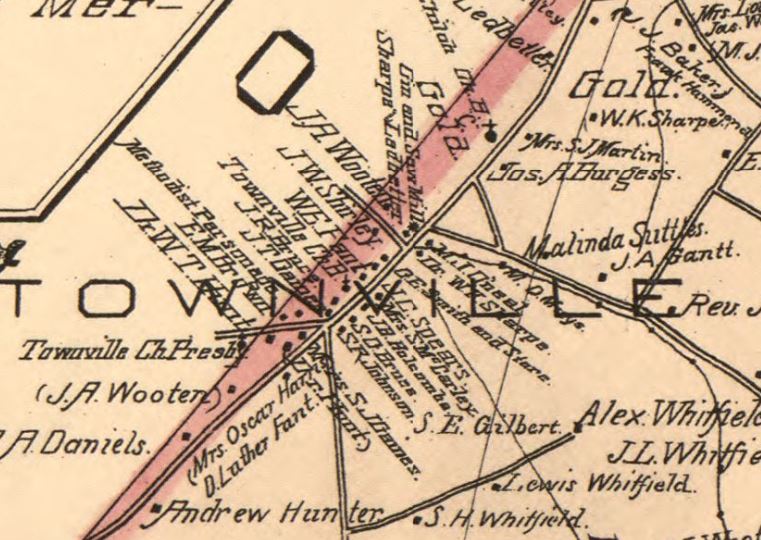 TOWNVILLE CITY MAP - 1897