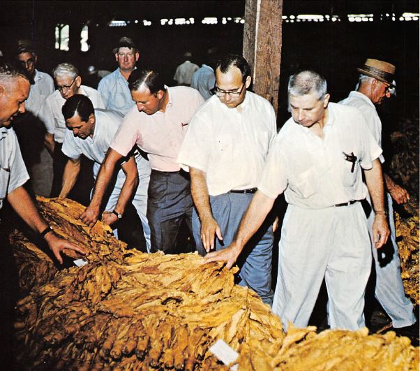 Buying tobacco in the 1960's S.C. tobacco markets....