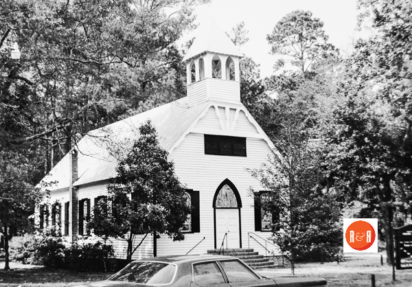 The historic Pinopolis Methodist Church, ca. 1900 - Image courtesy of the SCDAH / File Photo