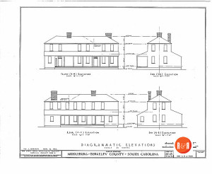 HABS Drawings of Middleburg Plantation