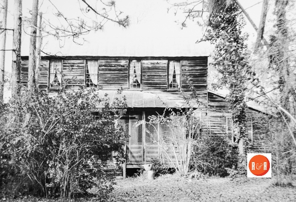 Lucas House or Thomas Porcher Home – Courtesy of the S.C. Dept. of Archives and History – E. B. Bull, Photographer