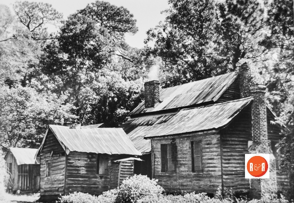 Rear view of the Wm. Cain House. Courtesy of the S.C. Dept. of Archives and History – David Chamberlain, Photographer