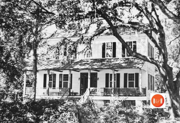 Old Rectory, ca. 1855 - Identified as #9 – Courtesy of the S.C. Dept. of Archives and History – E.B. Bull, Photographer