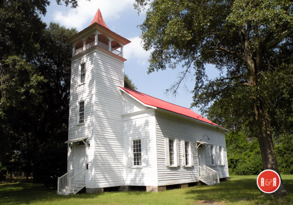 Photo of Pineville church by photographer Ann L. Helms - 2018