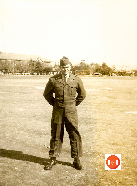 Twin Joe Fairey at Clemson College prior to shipping off to serve in WWII. Images courtesy of the Fairey - McCall Group