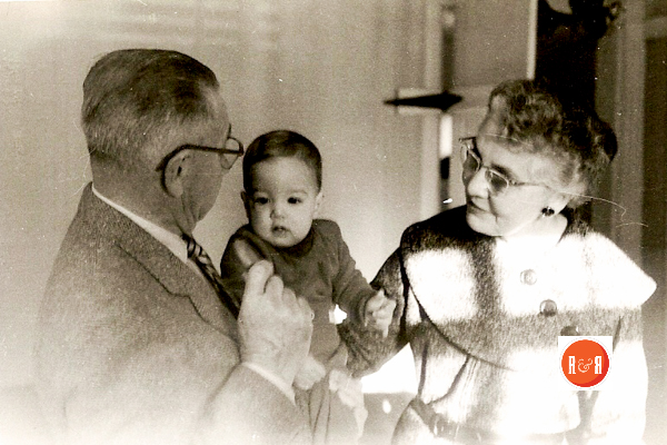 Philip and Isabel Fairey admiring grandson, Joe III. Images courtesy of the Fairey - McCall Group