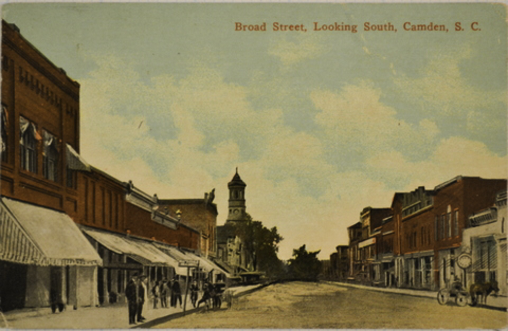 POSTCARD VIEW OF CAMDEN SC