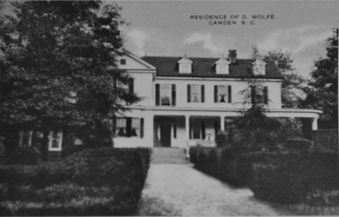 Listed as the D. Wolfe house. It is unclear as to the location of this home or if it is the same as this address. Courtesy of the Camden Archives and Museum