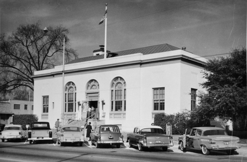 The Camden Post Office in the mid 1950s. Courtesy of the Camden Archives and Museum – 2013