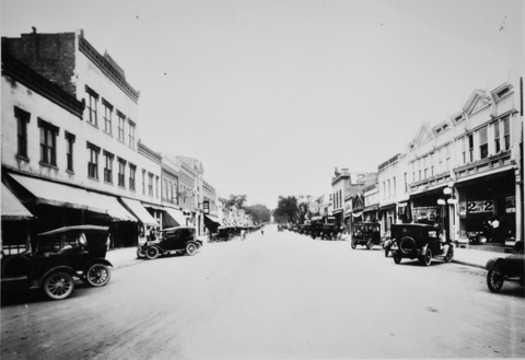1920s Image of Broad St., Courtesy of the Camden Archives and Museum – 2013