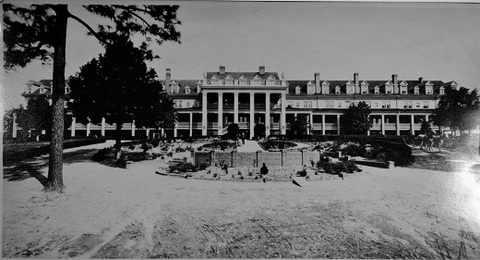 Polo field at the Kirkwood Hotel – Courtesy of the Camden Archives and History