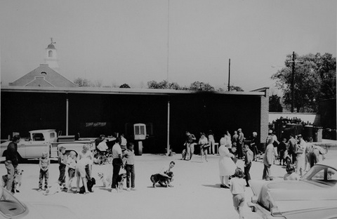 Rabies clinic in 1963.