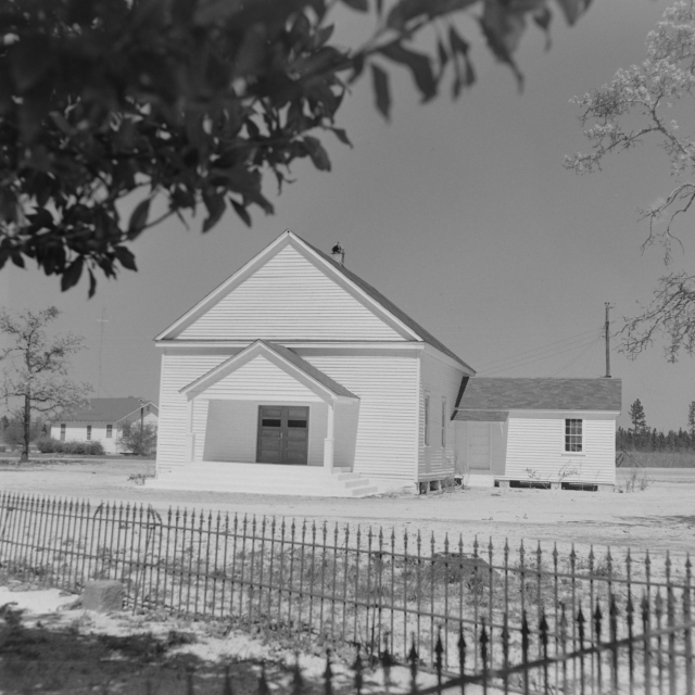 Smyrna Church image taken in the 1950s – Courtesy of the Monarch Collection (Camden A&M)