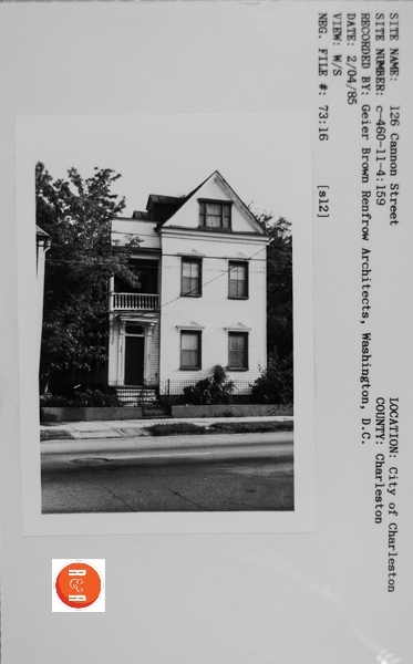 Courtesy of the S.C. Dept. of Archives and History