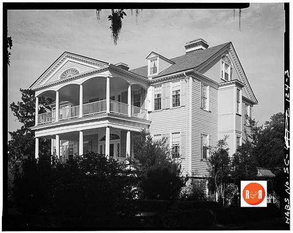 Edisto Island in ca. 1852
C.O. Greene photo, ca. 1940 – National Archives HABS Collection