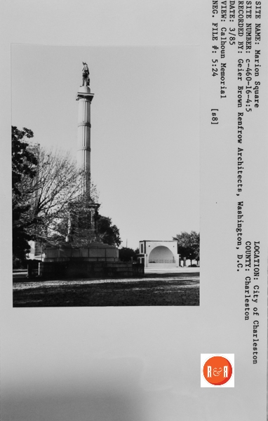 Courtesy of the S.C. Dept. of Archives and History