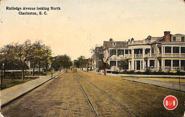 Rutledge Ave., looking North.  Courtesy of the AFLLC Collection - 2017