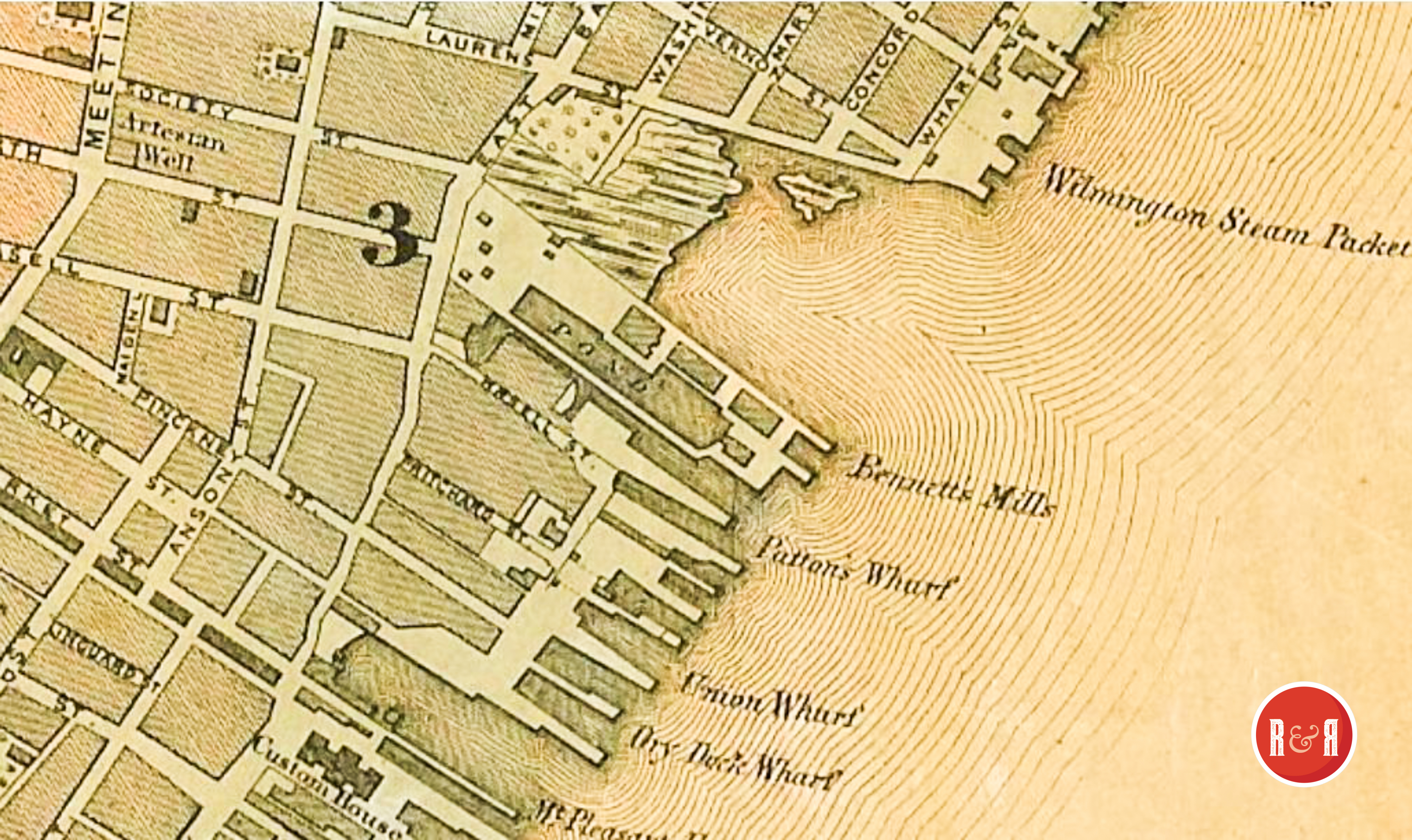 COLTON'S 1854 MAP OF BENNETT'S MILLS