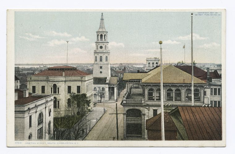 The Miriam and Ira D. Wallach Division of Art, Prints and Photographs: Photography Collection, The New York Public Library. "Meeting Street, Charleston, S.C."