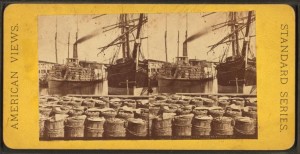 The shipment of cotton from Charleston, S.C. was one of the highly lucrative businesses which make Charleston, S.C. one of the major ports of the U.S. The Miriam and Ira D. Wallach Division of Art, Prints and Photographs: Photography Collection, The New York Public Library. Steamer "Planter," Charleston, S.C.