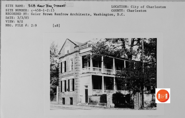 Courtesy of the S.C. Dept. of Archives and History