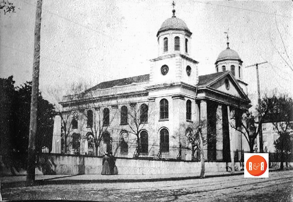 Early 20th century image of the church. Courtesy of the White Collection – WU’s Pettus Archives Collection