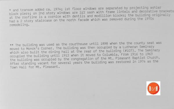 Courtesy of the S.C. Dept. of Archives and History