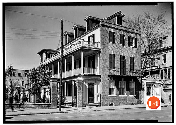 C.O. Greene, Photographer April, 1940. - Daniel Ravenel House, 68 Broad Street, Charleston