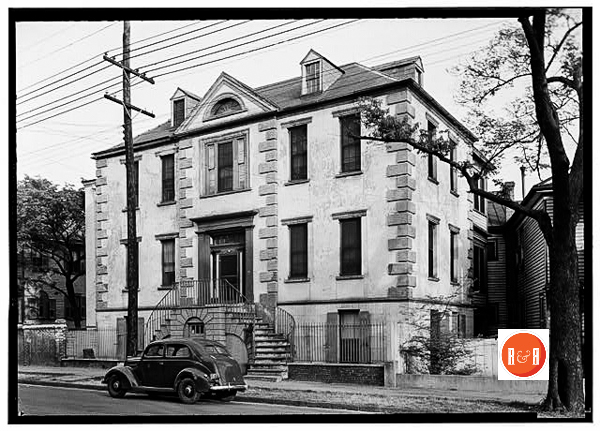 C.O. Greene, Photographer March 26, 1940 FRONT ELEVATION. - 43 Charlotte Street (House), Charleston