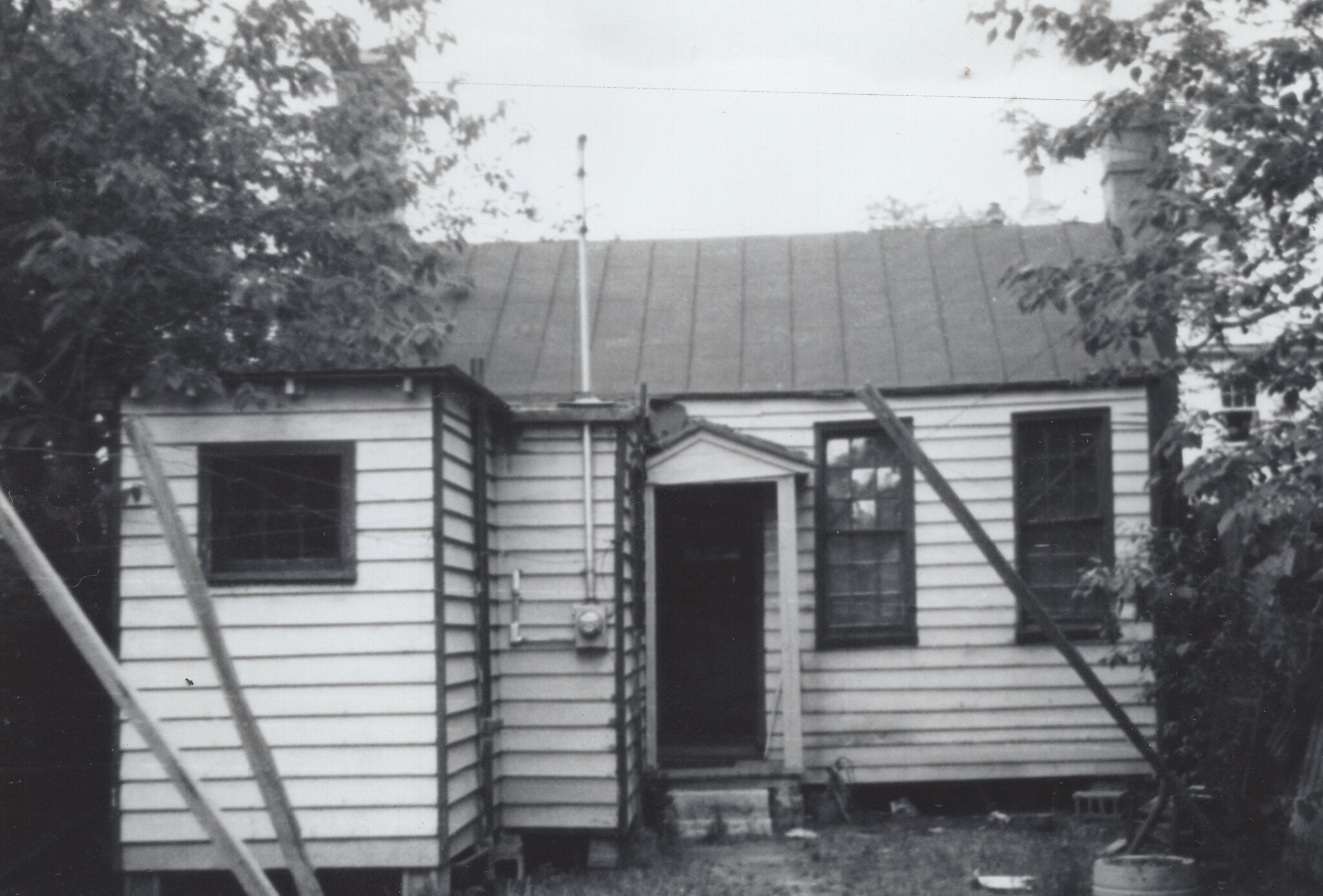 #106 (Rear) Anson Street: Image taken in ca. 1965, part of the Gaillard Image Collection shared by Kevin Eberle - 2023.