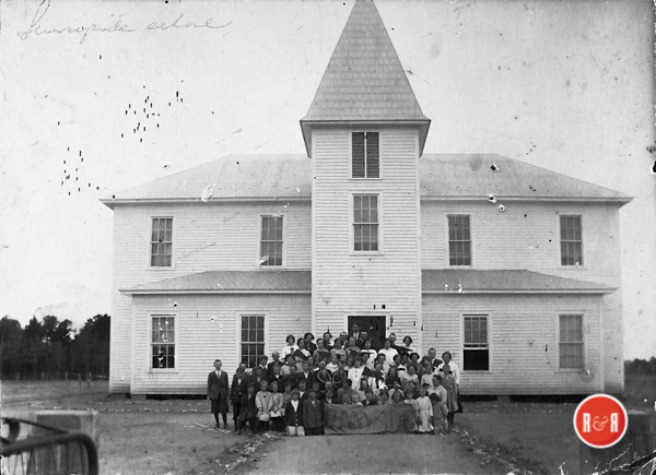 Old Sunny Side or Sunnyside School. Courtesy of the Buice - Blanchard Collection, 2017