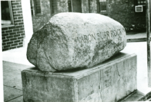 Aaron Burr Rock, Chester, SC