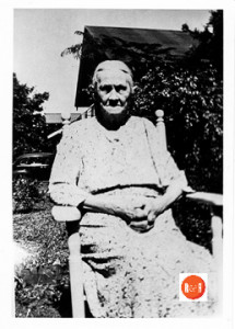Ms. Amanda Bigham in 1930, was a nurse at the Pryor Hospital and lived with the Pryor family. Courtesy of the Pettus Archives at Winthrop University - 2014