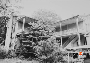 Side view of the Whitlock house. Courtesy of the S.C. Dept. of Archives and History - 1986