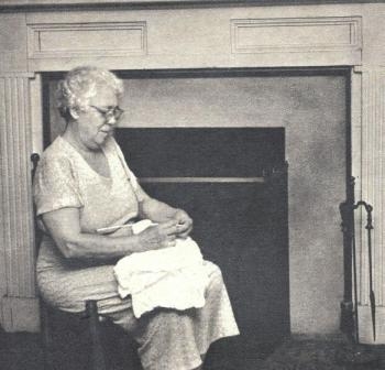 Mrs. Kate Jones lived in the Inn for decades with her husband, Dick.
